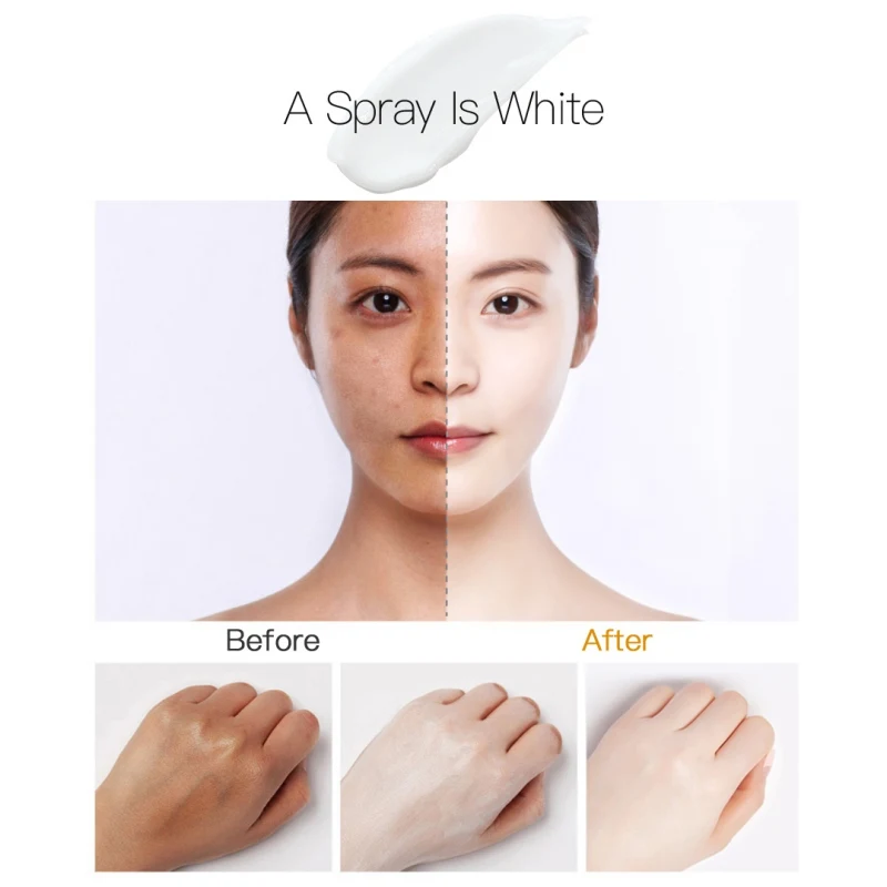 Увлажняющий консилер спрей BB крем основательное Отбеливание лица макияж ленивый Красота Косметика