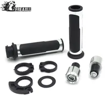 7/" 22 мм Руль управления для мотоциклов набор ручек ручка бар концы ручной колпачок для triumph tiger 800 kawasaki versys 650 z650 yamaha fz16 ea7