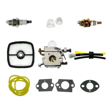 

Carburetor Spark Plug Gasket Fuel Line Primer Bulb Fits Echo A021000940 A021000941