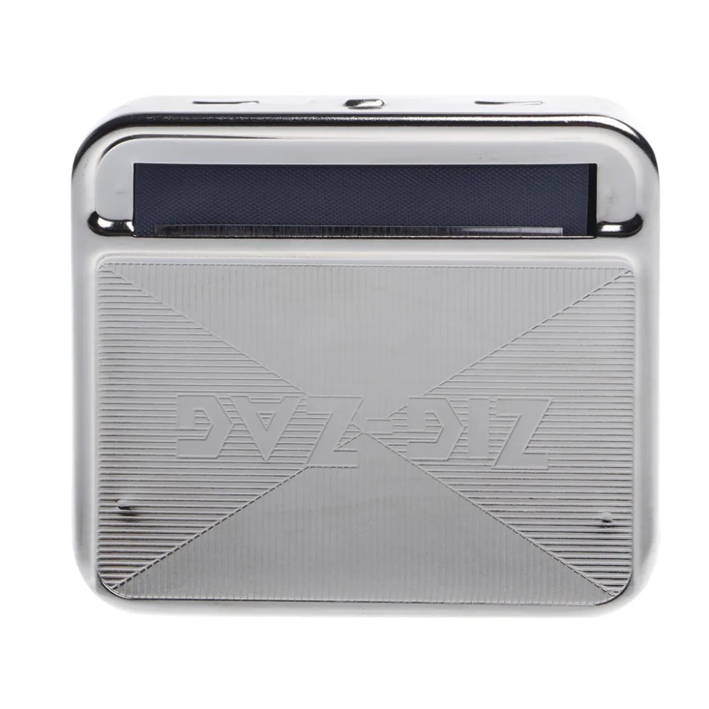 Metal Automatic for Tobacco Roller Smoking Cigarette Rolling Box New