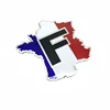 Car Bicycle Motorcycle 3D France Flag National Emblem Badge Sticker Decal Accessories For Peugeot Citroen Renault Car Styling ► Photo 2/6