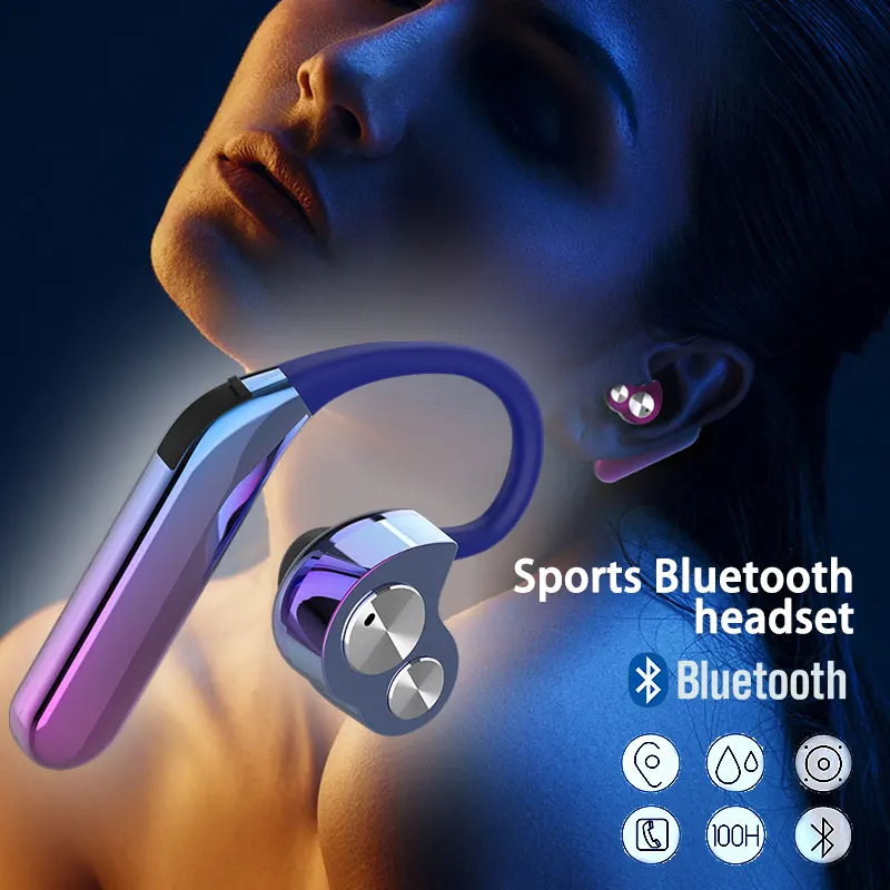 2019 модная Беспроводная bluetooth гарнитура шумоподавляющий наушник бегущий смартфон