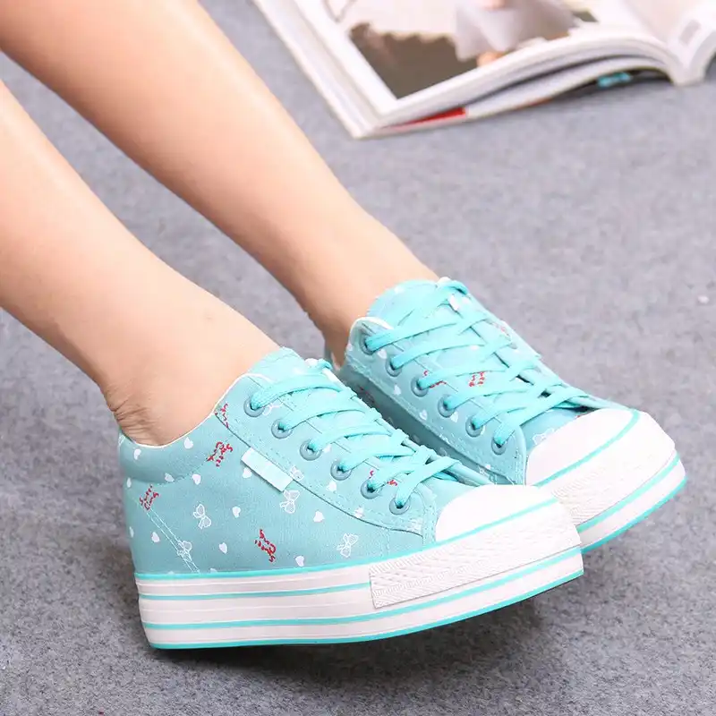 cute wedge sneakers