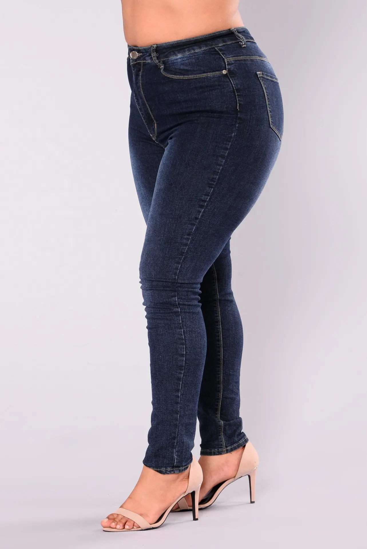 TUHAO весенние женские джинсы больших размеров 5XL, 6XL, 7XL, женские Стрейчевые джинсовые штаны с эффектом пуш-ап, джинсы больших размеров, женские брюки размера плюс