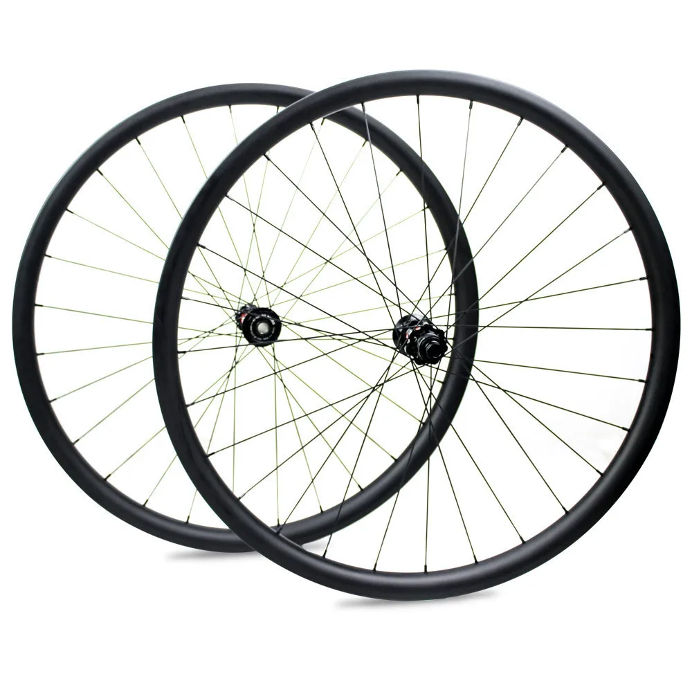 Clearance 12 Speed Original DT Swiss Hub 650B Carbon MTB Wheels Tubeless Rim for 27.5er MTB Cycling Cross Country All Mountain Wheelset 1