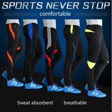 Штаны для бега, брюки, штаны для ног, для занятий футболом, эластичные брюки, штаны для езды, прилегающие быстросохнущие лосины для бега