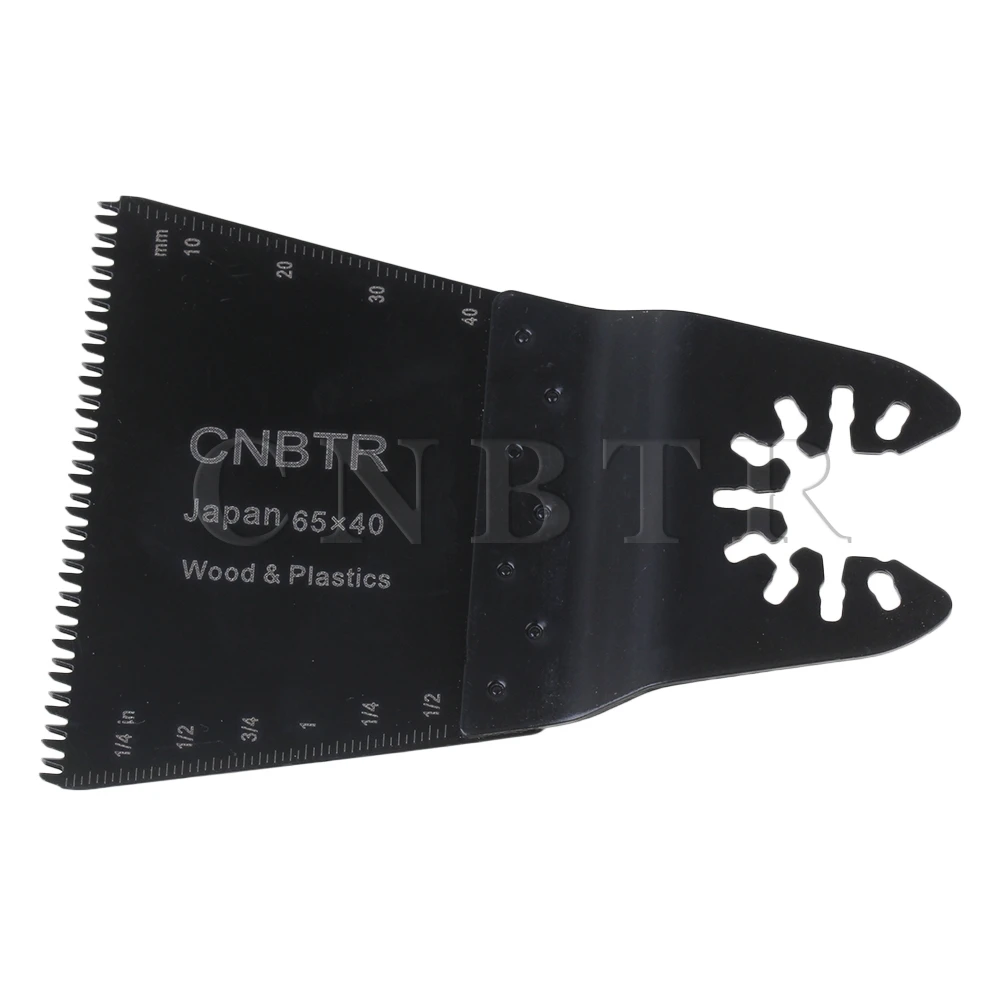 CNBTR 65x40 мм японский зуб Форма Осциллирующее MultiTool Quick Release Режущие диски