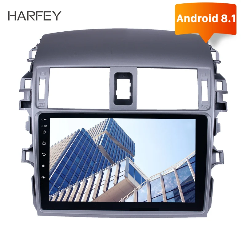 

Harfey 2din Android 8.1 9 Inch Car Radio 4-Core car Multimedia Player For 2007 2008 2009 2010 Toyota OLD Corolla WIFI Bluetooth