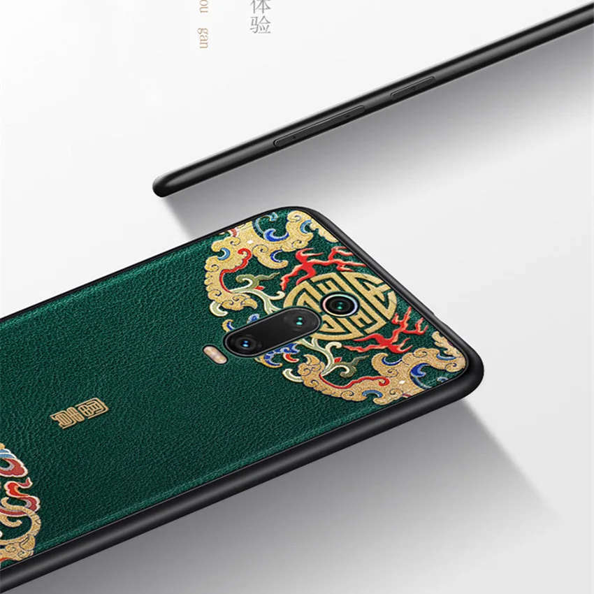 Задняя крышка из тисненой кожи для Xiaomi redmi k20/redmi k20 pro/Xiaomi Mi 9T Pro специальный чехол в