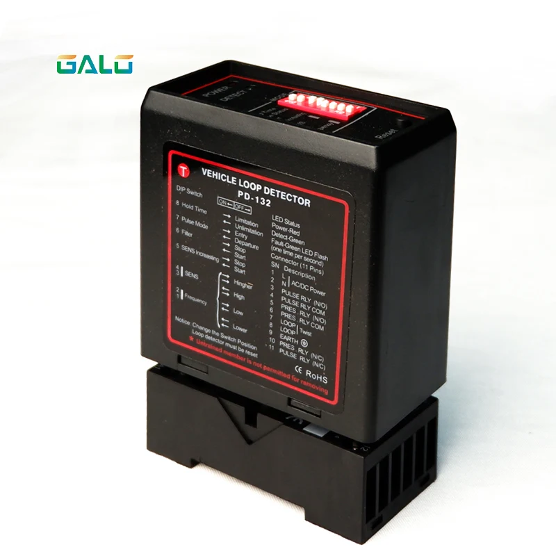 

110VAC Vehicle detector loop detector to sense vehicle inspection device Traffic Inductive Signal Control PD132