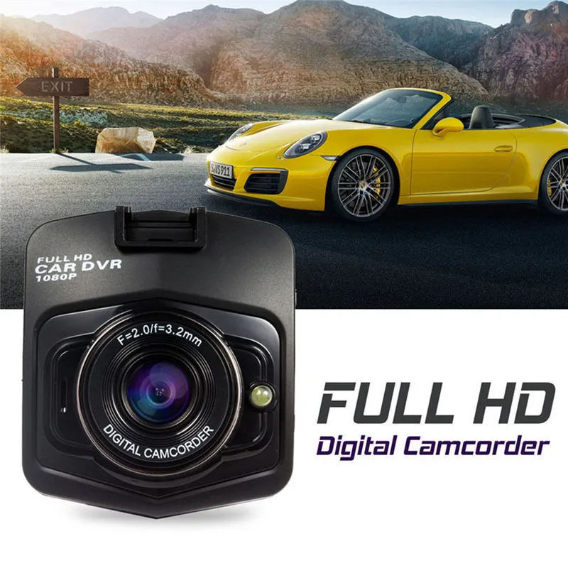 12V GT300 2.4/" LCD Full Auto Car SUV DVR Camera Video Recorder Dash Cam Blue