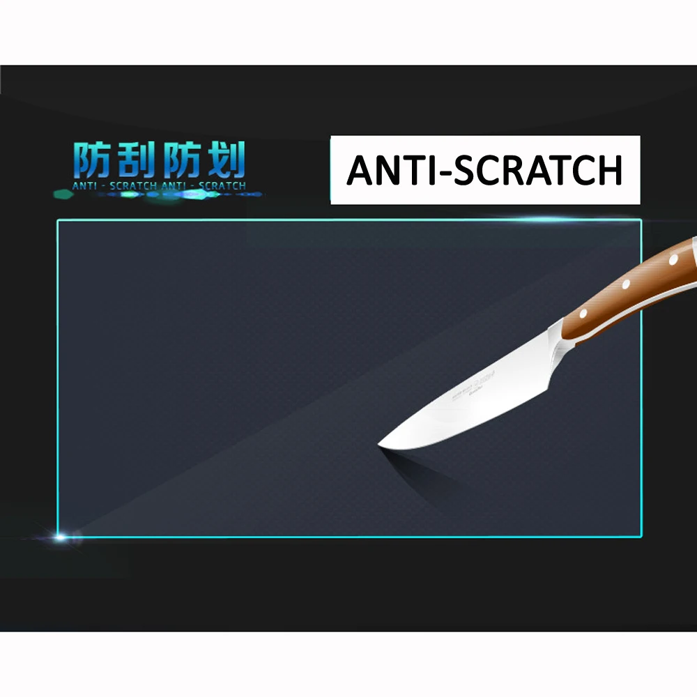 Tanie HACTIVOL samochodu ochronna folia ze szkła hartowanego naklejki samochodowe dla 9 cal radio stereo DVD GPS dotykowy ekran lcd akcesoria samochodowe