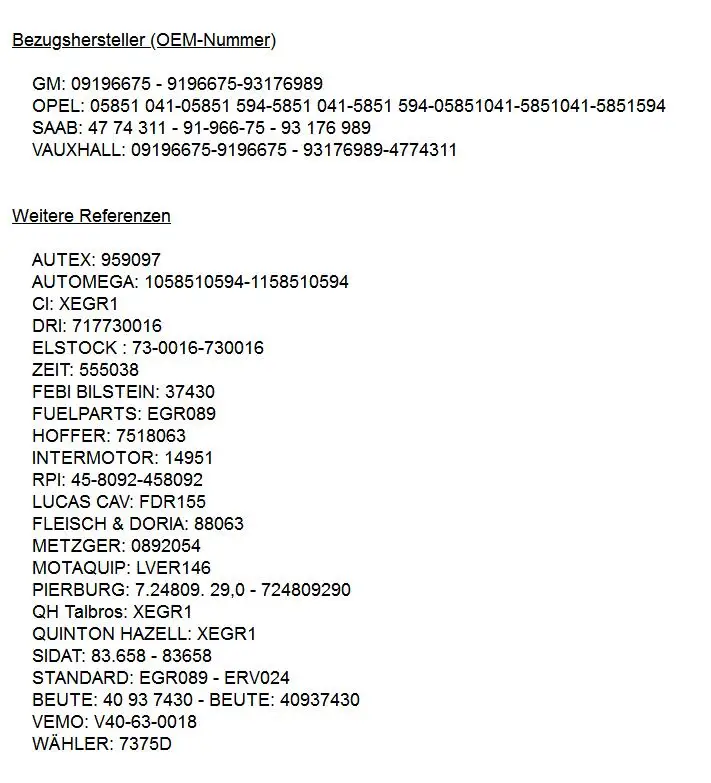 5851041 5851594 9196675 93176989 4774311 93176989 9196675 7375D клапан рециркуляции выхлопных газов для OPEL VAUXHALL SAAB Chevrolet Astra G Frontera B