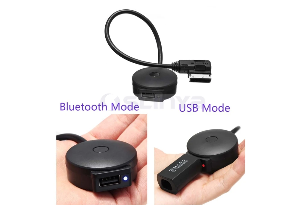 AMI MMI MDI беспроводной Bluetooth v4.0 аудио музыкальный приемник адаптер кабель USB палка MP3 для автомобиля Audi после 2010 ноября