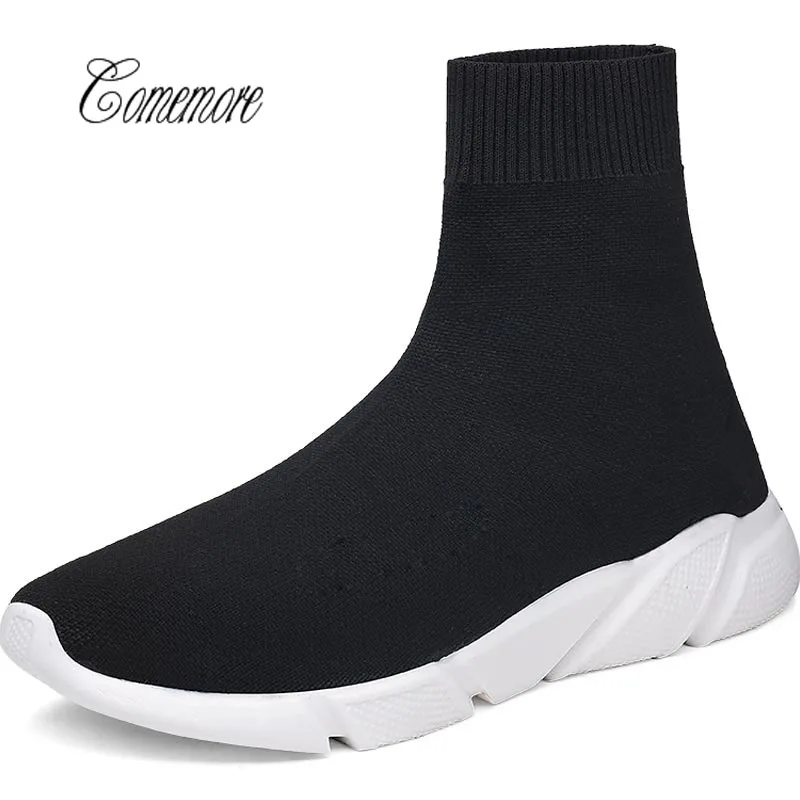 comemore Summer Sneakers Men Shoes Sport Women Running Socks Shoes Male Sports Shoe High Top Chaussure Homme Black Walk comemore Summer Sneakers Men Shoes Sport Women Running Socks Shoes Male Sports Shoe High Top Chaussure Homme Black Walk