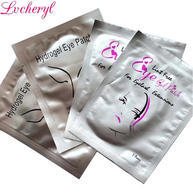 

50/100pairs Eyelash Extension Paper Patches Grafted Eye Stickers Mix Color Eyelash Under Eye Pads Eye Paper Patches Tip Sticker