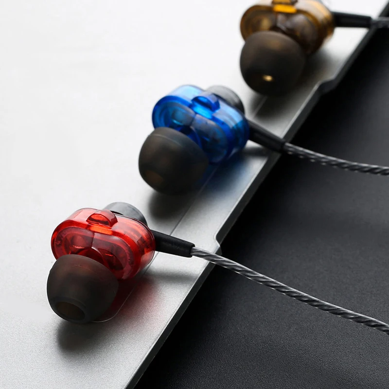 Earphone-Dual-Dynamic-Driver-Four-Core-Extra-Bass-Turbo-Wide-Sound-gaming-mp3-Original-hybrid-auriculares