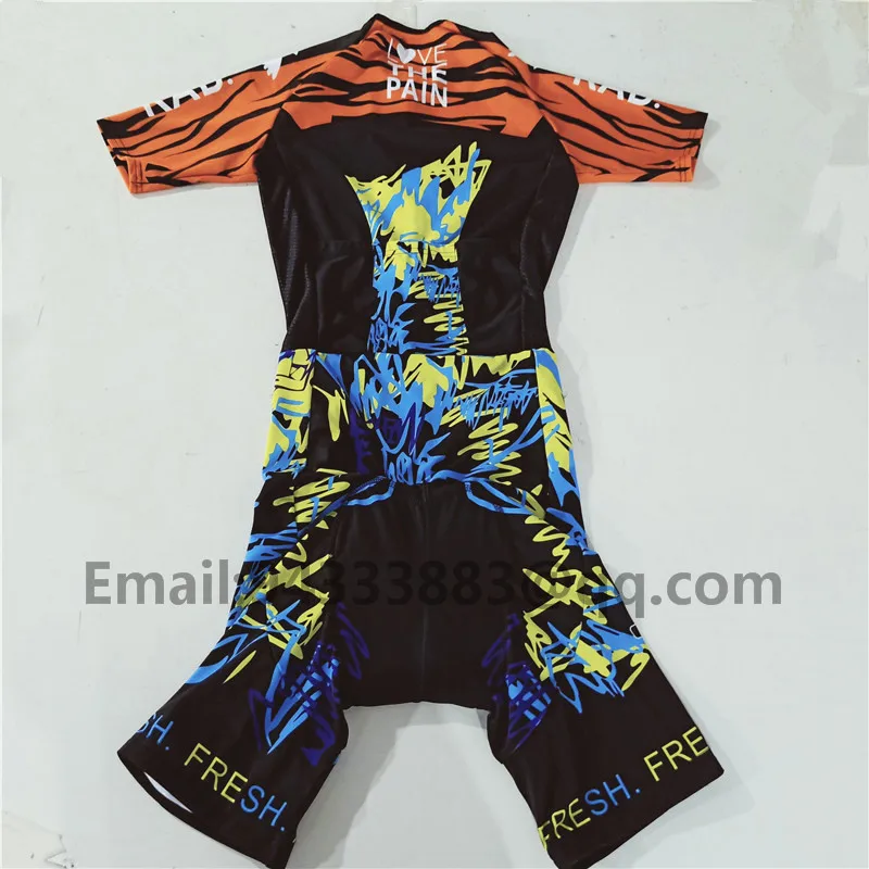 2019 Love the pain cycling skinsuit summer men color graffiti bike uniforme ciclismo hombre bicicleta triathlon suit swimwear