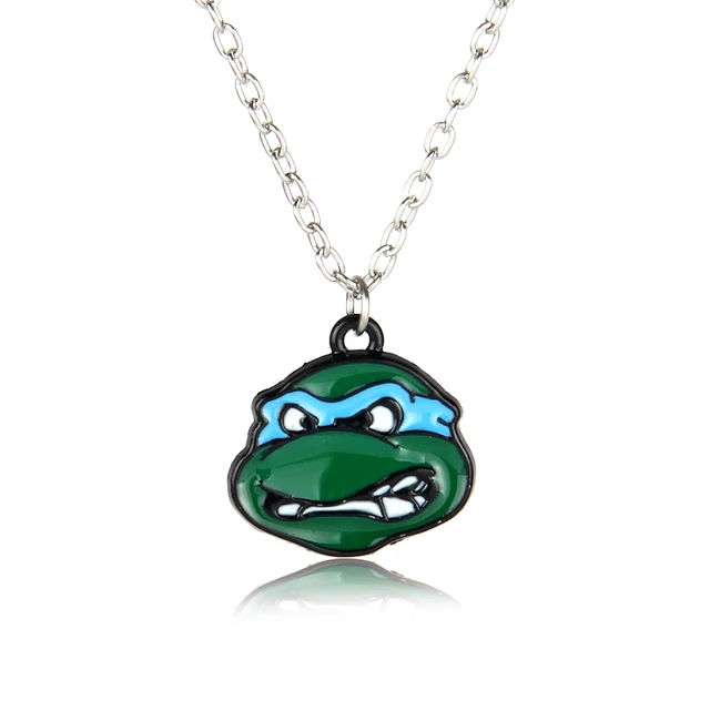 Anime Cartoon TMNT Teenage Mutant Ninja Turtles necklacein Pendant Necklaces from Jewelry