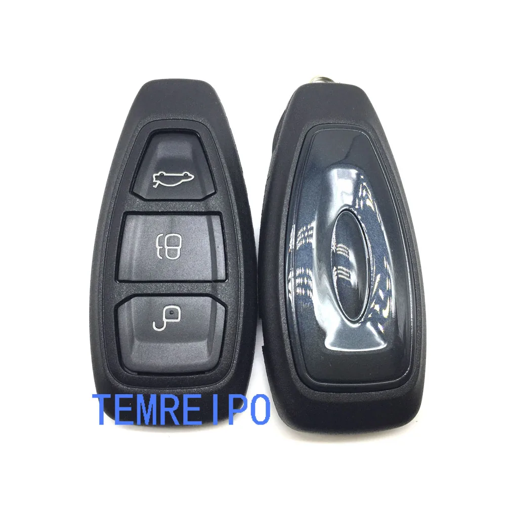5 шт/лот 3 кнопки умный пульт дистанционного ключа корпус Fob для Ford Fiesta Focus Mondeo C-Max Kuga