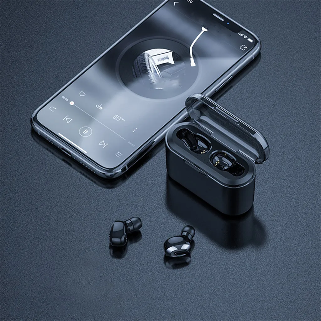 Беспроводные Bluetooth-наушники Twins наушники с зарядным боксом гарнитура Bluetooth 5 0 Smart