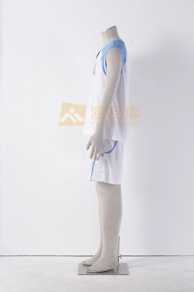 Kuroko no Basuke Basket RAKUZAN Suit basketball Jersey mens uniforms boys sport clothes White No.4 cosplay costume