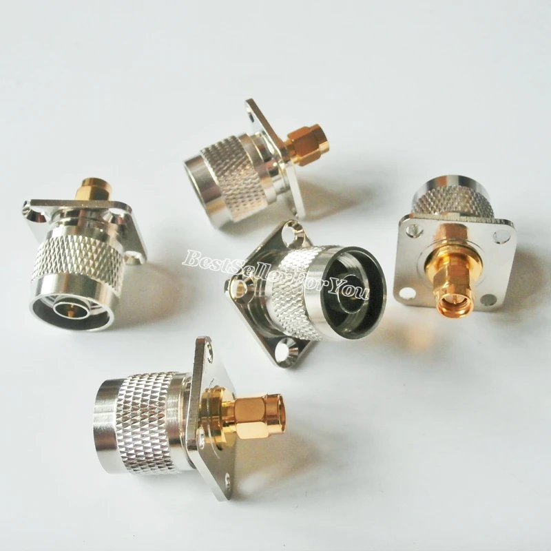 1 шт. прямой адаптер M/M со штекером N на штекер SMA|adapter connector|sm plugadapter plug |