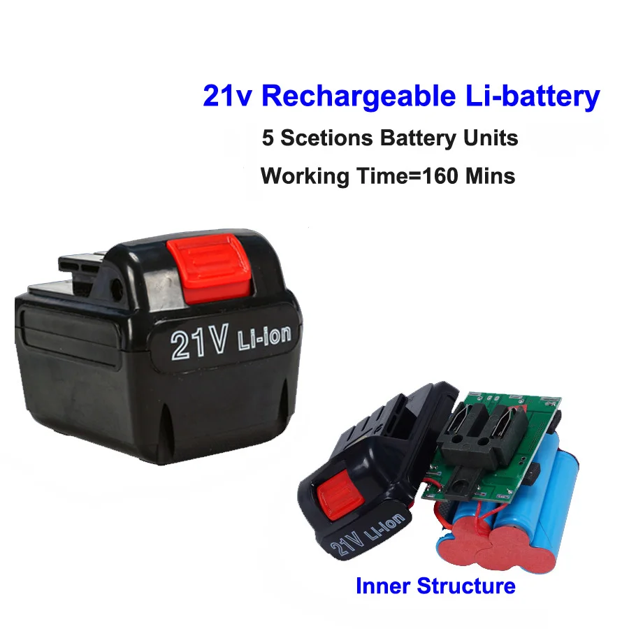 Cordless  Electric Drill Lithium Battery--21V-001