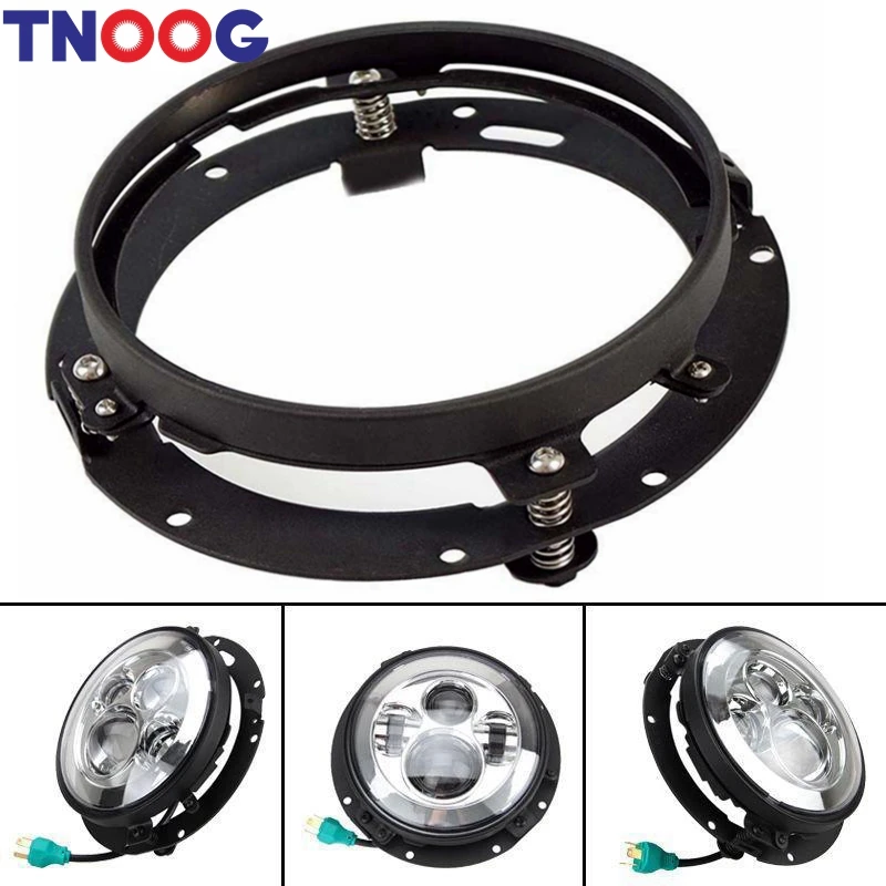 Круглый Монтажный кронштейн TNOOG 7 дюймов кольцевой для передней фары аксессуары