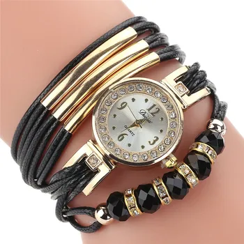 

Aimecor Quartz Women Watches Buckle Women Flower Luxury Bracelet Dress Lady Gift Flower Gemstone Pour Montre Femme Saat Y1225