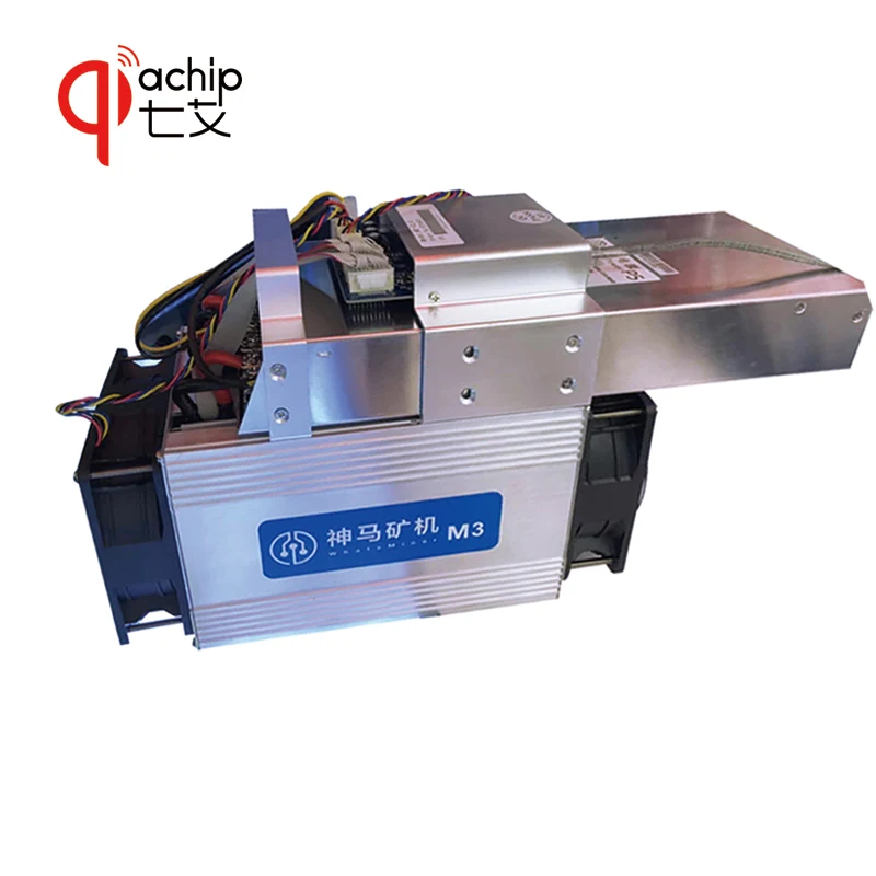 

WhatsMiner M3 BTC BCH New Style Miner Asic Bitcoin Miner 12TH/S +PSU better than Antminer S7 S9 E9 V9