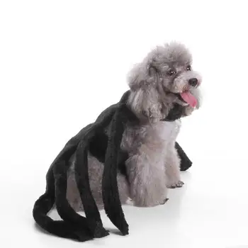 Halloween Pet Dog Costume Clothes Big Spider Costume Clothes For Dogs Chihuahua Clothing Pet Clothes
