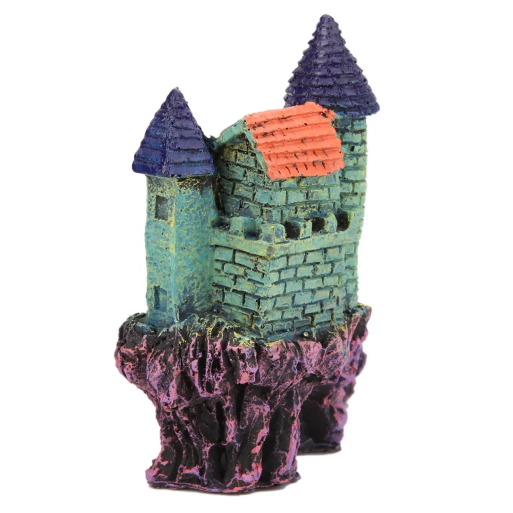 resin material beautiful aquarium ornament ancient europe castle resin material beautiful aquarium ornament ancient europe castle