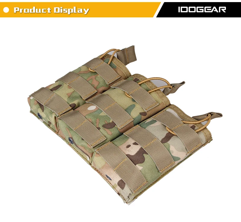 IDOGEAR подсумок, Molle, тройной подсумок, модульный подсумок для 5,56, Боевая обязанность, Wargame, для активного отдыха, 3533