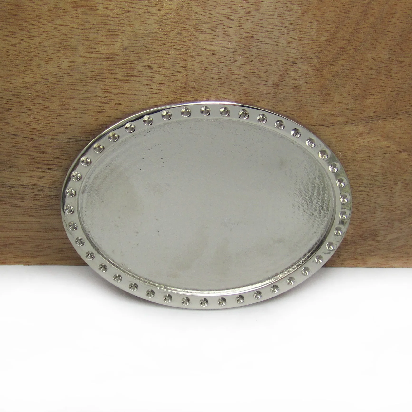 

BuckleClub wholesale zinc alloy blank DIY belt buckle jeans gift belt buckle FP-02994 silver finish 4cm width loop