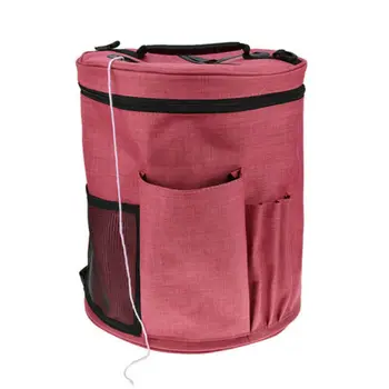 

Yarn Storage Bag Large Capacity Knitting Crochet Tool Tote Organizer Holder Bag