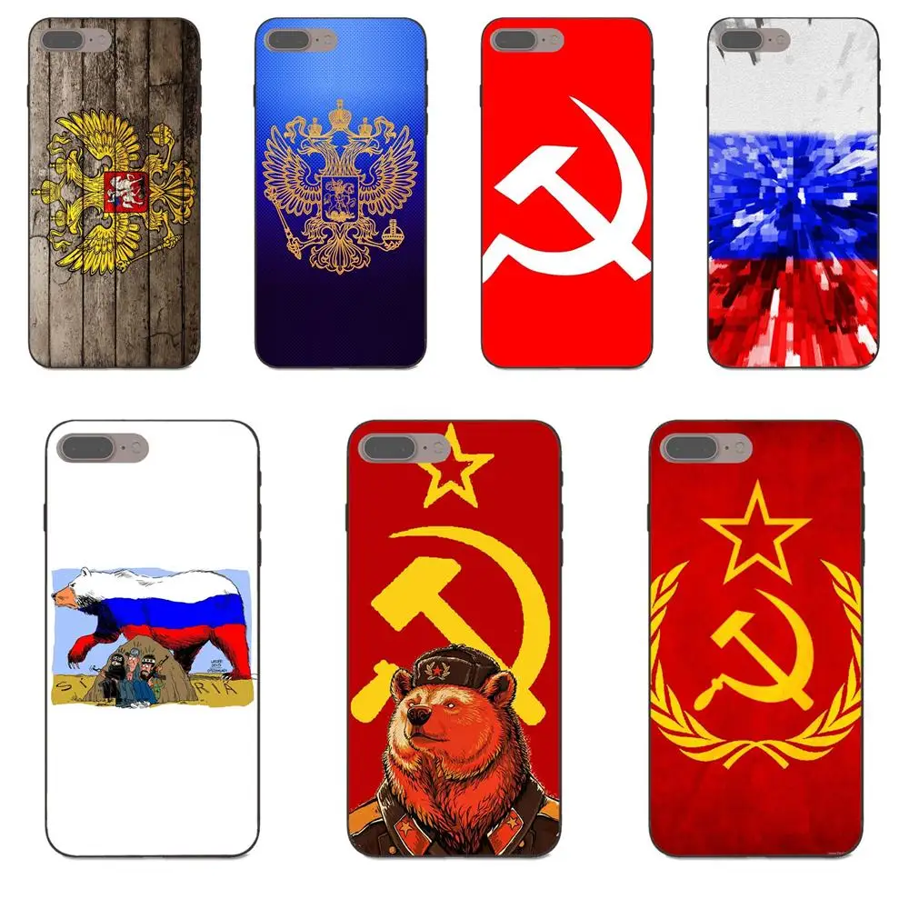 

Flag Russian Federation Red Army Bear For Huawei Honor Mate 6A 7A 7X 8A 8C 8X 9 10 20 P8 P10 P20 P30 Lite Pro 2017