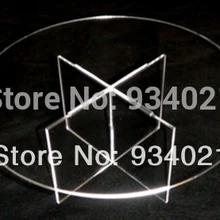 Один ярус акриловые торт держатель/Кекс stans