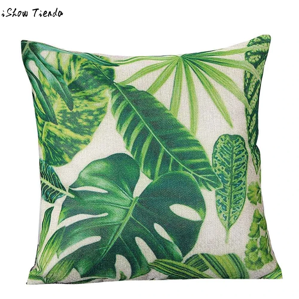 Hot sale pillow cover Pastoral Style Square Pillow Cover Cushion Case Pillowcase Hidden Zipper