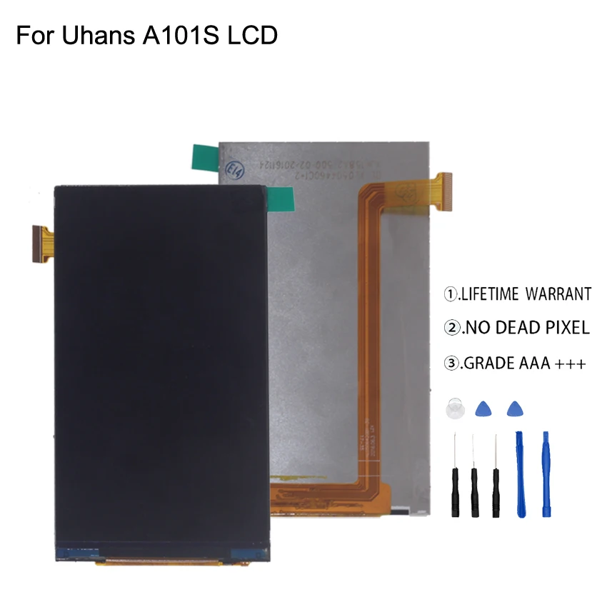 

Original For Uhans A101 A101s LCD Display Digitizer Phone Parts For Uhans A101 A101s Display Screen LCD Free Tools