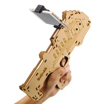 Toy Hollo AR Gun 4D Body Feeling Intelligence Game Pistol Controllers Bluetooth Game Handle (without AAA Battery )