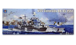 Трубач 1/700 Масштаб модели 05768 ВМС США BB-4" Колорадо" Морской бой 1944