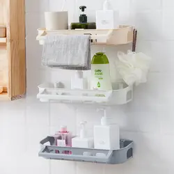 Креативные пластиковые стеллажи для хранения бесшовный кожзам многофункциональные современные домашние кухонные Вешалки для полотенец