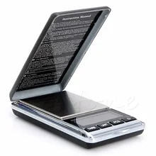 Mini Digital 200g 0.01g Scale Jewelry Weight Electronic Pocket + Carrying Pouch
