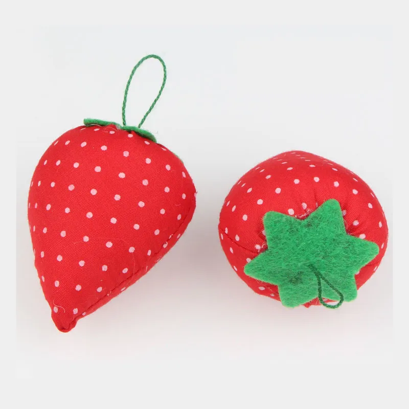 CHENGYIDA 6 PACK Strawberry Pin Cushion for Sewing