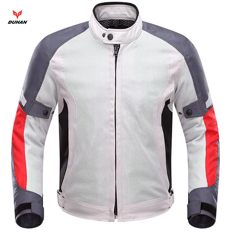 

Motorcycle mesh Jacket DUHAN D201B motorbike spring summer racing net jacket breathable motocross jacket SWX MX moto