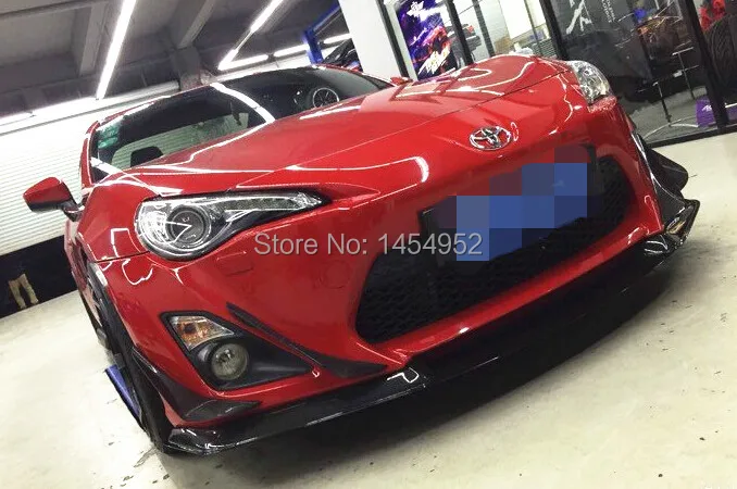 2013+ GT86 BRZ FR-S Пароль JDM углеродного Canards WINGLETS-4PCS в комплект-2 шт. внутренняя+ 2 шт. внешний для TOYOTA86 BRZ