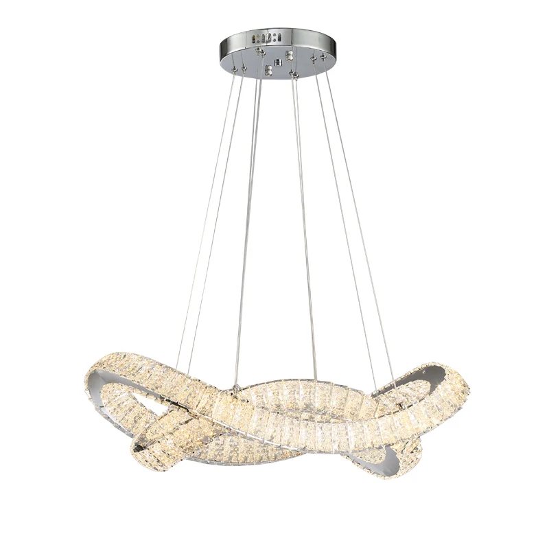 

Modern Lustre Led Crystal Pendant Light Home Lighting Ceiling Suspension Lights Pendant Lamps for Dining Room Kitchen Bar Indoor