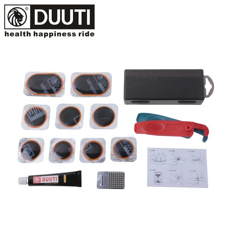 Free shipping DUUTI mountain bike bicycle tire repair kit TL 105 cold tires fix kits combination