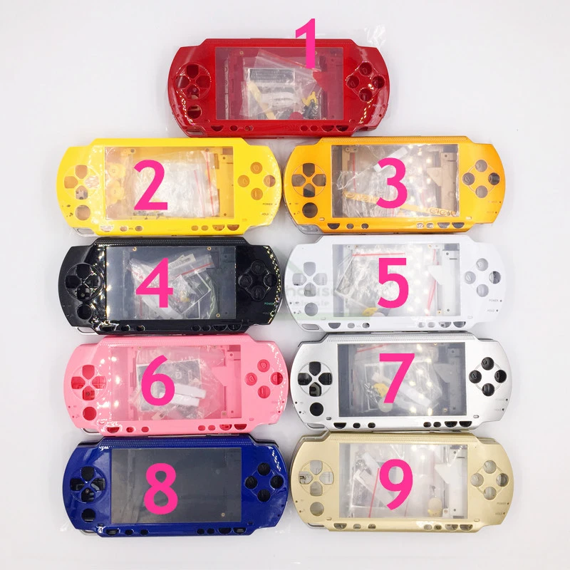 9 Colors Optional Housing Shell Case Cover Replacement For Psp1000 Psp 1000 Game Console Repair Part Cover Covers Covers For Casescover Case Aliexpress